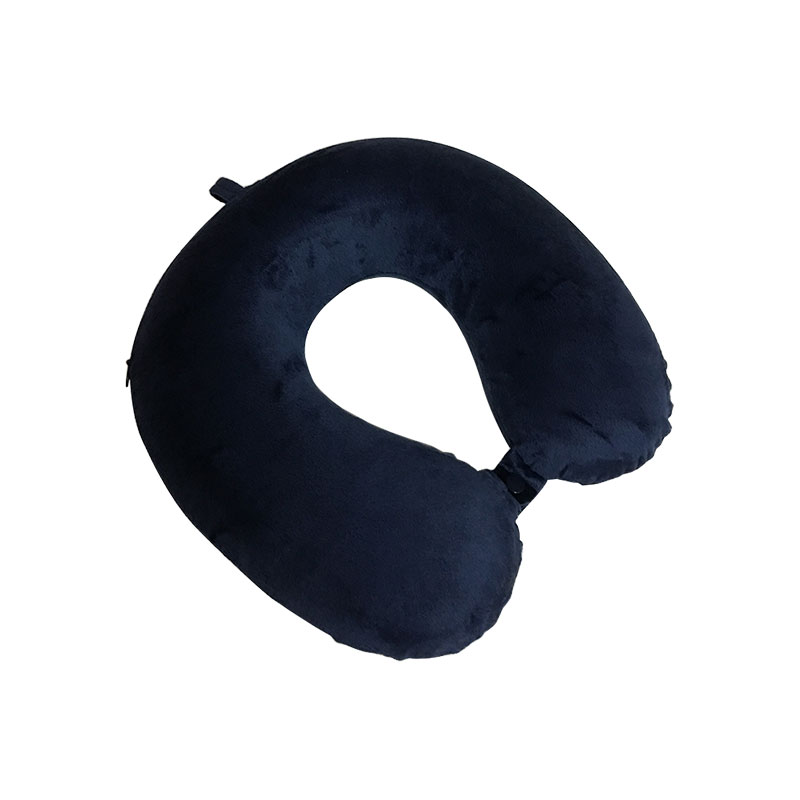 OEM UFO Memory foam travel pillow, velvet or lycra cover, MF-3133 UFO Ningbo Qihao