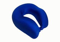 Cool Feel Luxury Memory foam travel neck pillow with snap, lycra cover, MF-302810 Ningbo Qihao